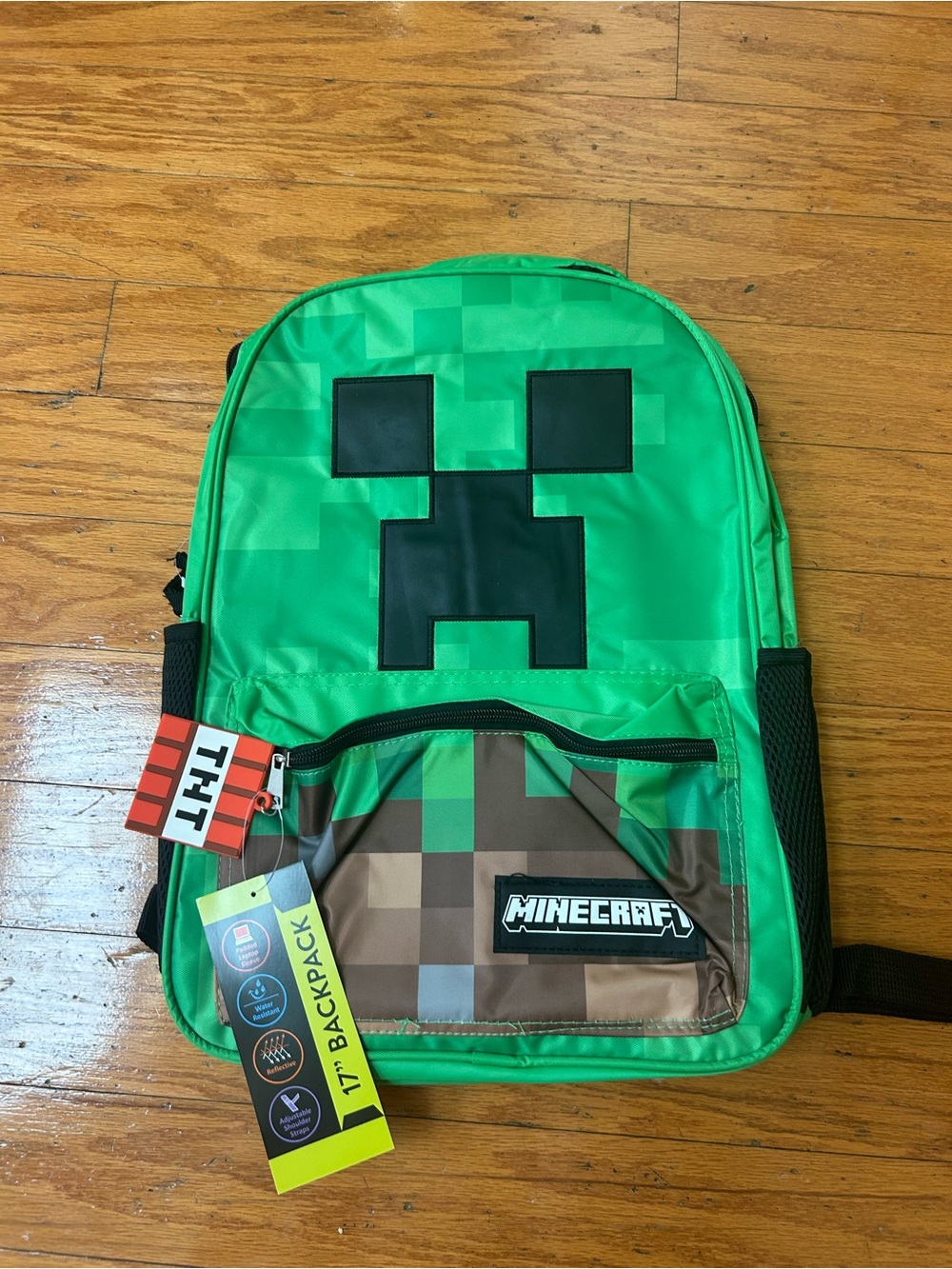 NWT Kids Minecraft 17” Backpack